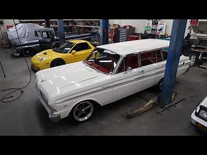 1964 Ford Falcon wagon restomod repaint process