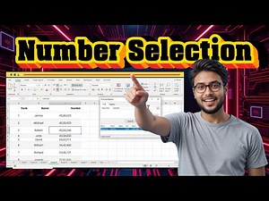 How To Select Number In Excel - Full Guide