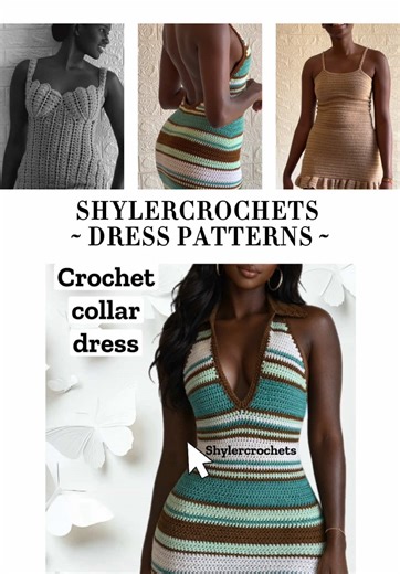 3 Beautiful Crochet Dress Patterns to Try