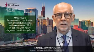 19 reactions | Dr. Andrzej J. Jakubowiak, Professor of Medicine at The University of Chicago, highlights the results of a recent Phase 1b study he presented at the American Society of Clinical Oncology 2017 annual meeting regarding Daratumumab in combination with KRd in patients with newly diagnosed multiple myeloma. | International Myeloma Foundation | Facebook