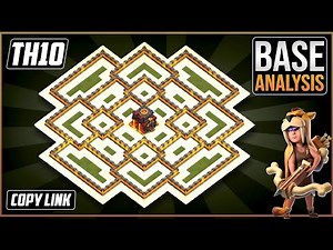 THE BEAST TH10 HYBRID/TROPHY[defense] Base 2023!! Town Hall 10 Trophy Base Design – Clash of Clans