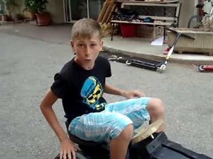 [Tuto]comment cabrer avec un tracteur a pedale