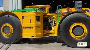 360K views · 1.8K reactions |  The #Komatsu WX15 underground hard...