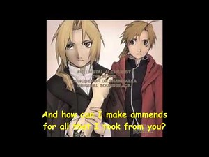 Brothers- Vic Mignogna lyrics (fullmetal alchemist theme song)