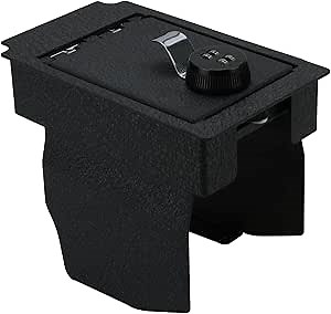 Center Console Safe Vault - KEREN Console Gun Safe Box Compatible with Lincoln MKC 2015-2019, with 4-Digit Combination Lock