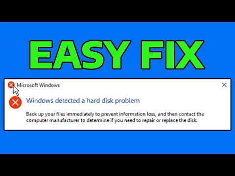 How To Fix Microsoft Windows Detected a Hard Disk Error in Windows