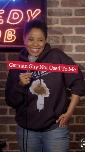 2.6K views · 1K reactions | German Guy Not Used To Black Folks. Witness the fun and awkward exchange at the comedy club. #ComedyPerformance #livecomedy #comedy #germany #audience #standupcomedy #newyork #comedian #marinafranklin | Marina Franklin | Facebook
