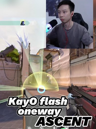 Kay/O lineup flash oneway Ascent update 10.06 #gamingontiktok #valorantcreatorrush #valorant #valorantvn @valorant.vietnam