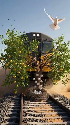 "The Lemon Tree & The Brave Pigeon |AI Animation Shorts |shortvideo | LemonTreeStory | KidsStory