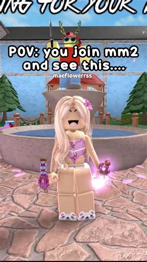 POV: you join a mm2 server and the entire server is max level…. #mm2roblox #robloxfunny #mm2funny