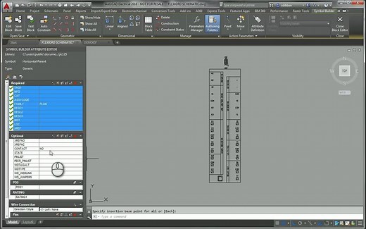在autocad electrical中创建plc的完整单元