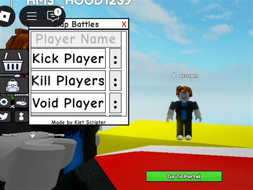 roblox[巴掌战斗]最强脚本!传送+踢出