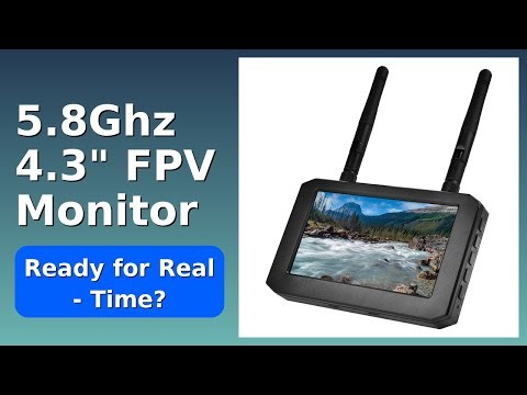 REVIEW (2026): 5.8Ghz 4.3" FPV Monitor. Features.
