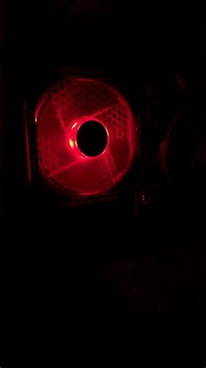 The Red Engine: Real PC Fan Sound for Deep Focus 🔴💻 #shorts #whitenoise #sleep