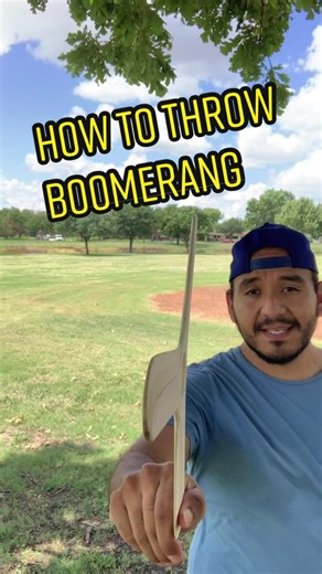 How to throw a boomerang 🪃