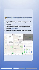 Export Large WhatsApp Chats Without Losing Messages