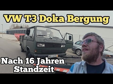 Gartenfund: VW T3 nach 16 Jahren Standzeit aufgeladen! Läuft der Motor noch? | Zwischendeal Spezial