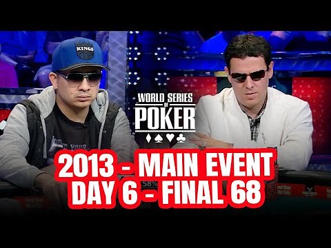 World Series of Poker Main Event 2013 - Day 6 with Carlos Mortensen & JC Tran