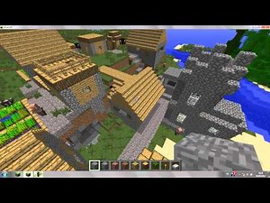Tuto Comment générer un village de PNJ Minecraft.