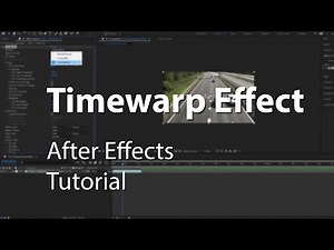 Timewarp Effect in After Effects - Explained