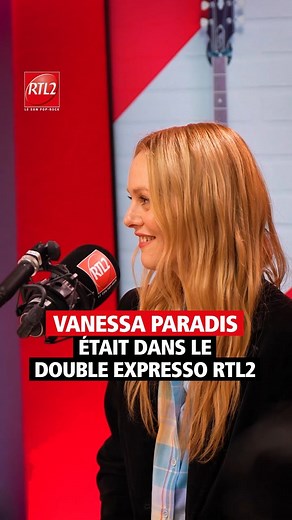 RTL2officiel on Instagram: "Il y a quelques jours, Vanessa Paradis était l'invitée du Double Expresso RTL2 ❤️ Avez vous suivi l'interview ? L'intégralité de sa venue est disponible en replay sur l'appli RTL2 et sur www.RTL2.fr 💌"