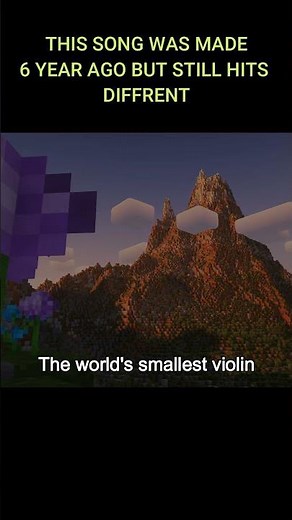 this still hits different 💔 #nostalgia #melancholy #minecraft