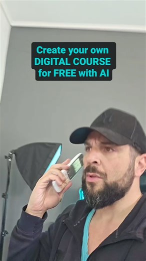 Create your own Digital Course for FREE with AI #digitalmarketing #digitalcourse #ai #artificialintelligence | Simply Digital