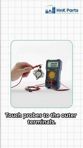 How to Test a Dryer Cycling Thermostat - Step-by-Step Guide (Whirlpool Part #WPY304475) - HnKparts