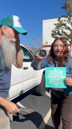 We're back with another episode of "Will it Chalk?" starring Katie and Zach (and someone's car)! Watch to the end to answer another important question: "Will they get in trouble for this one?" 😉 | Chalk Couture