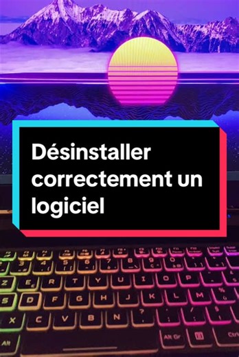 Désinstaller correctement un logiciel sur ton ordinateur. Rejoins-nous également sur notre chaîne YouTube 🔥 #logiciel #desinstaller #PC #Ordinateur #astuce #tutoriel #tips #hacks #pcgamer #apprendresurtiktok