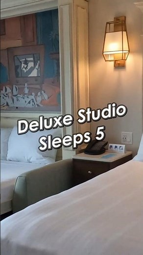Disney's Riviera Resort Deluxe Studio | Worth the Price? #Shorts