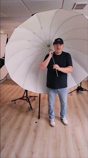 Using an umbrella for product photography #photography #lighting #photo