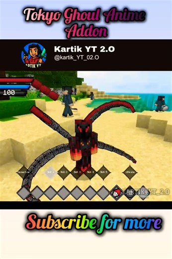 Tokyo Ghoul Anime V1 Addon For MCPE