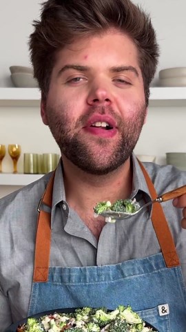 How to Make Broccoli Salad with Bacon