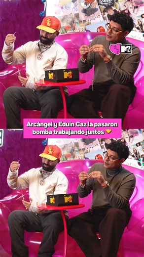 Todo estaba para que la colab entre Arcángel y Eduin Caz de Grupo Firme fuera LEGENDARIA 🔥 El episodio completo lo encuentras en Spotify y nuestro canal de YouTube! 💞 #BestiesConMTV #Arcángel #EduinCaz | MTVLA