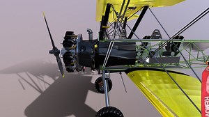 Boeing-Stearman Model 75 - Download Free 3D model by CloudHubOmniTeam (@cloudhub)