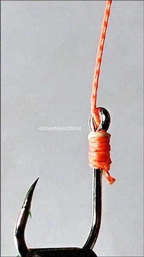 The Easiest Way to Tie a Snell Knot