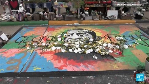 🇺🇸 Thousands of people have turned out to mark the fifth anniversary of the murder of George Floyd. Floyd suffocated as a police officer used his knee to pin his neck to the pavement for nine and a half minutes, as Floyd cried “I can’t breathe.” 👇 | FRANCE 24 English