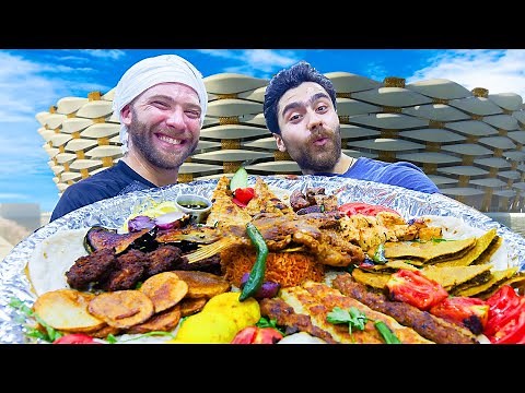 Baghdad Street Food Mountain! Iraqi Food Market Tour!