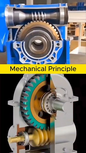 Machanical Principle worm Gear⚙️‼️ #engineering #mechanical #solidworks #productdesign #autodesk #cad | Engineering Tips