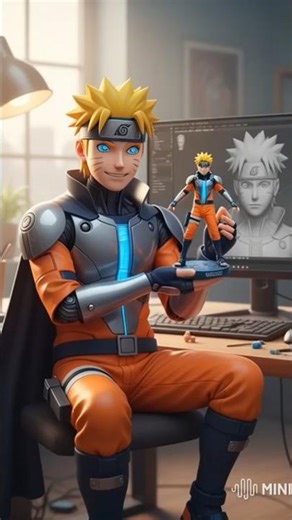 Robot Naruto🤖 #robot #naruto #shortvideo