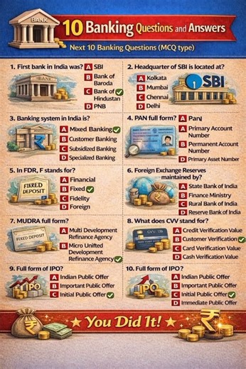 BANKING QUESTION......#education #facts #banking #exam #competitiveexams #knowledge #new #exam