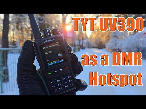 TYT UV390 as a DMR hotspot