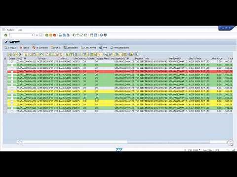 E-Way Bill Automation Within SAP