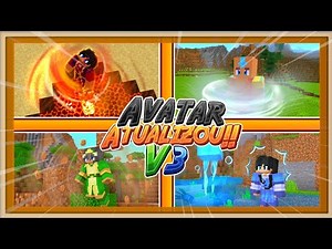 *NOVA ATUALIZAÇÃO* AVATAR V3 PRO SEU MINECRAFT PE | Avatar Addon V3 Overhaul! - MCBE ADDON