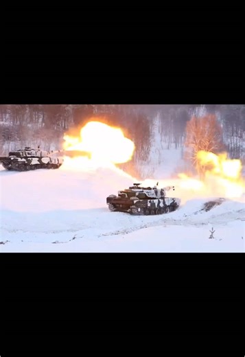Norwegian Military Training in Snowy Conditions