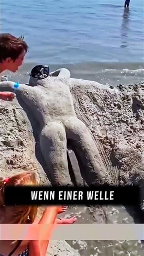 Wie haben sie das aus SAND gebaut??! #callmerene #kunst