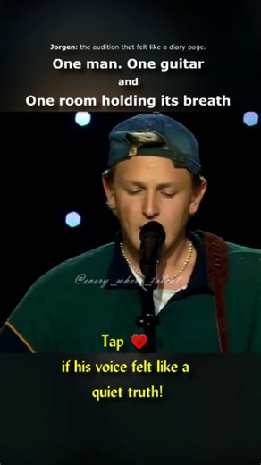 every where talent | In 2022, a soft‑spoken singer named Jørgen Dahl Moe stepped onto The Voice Norway stage with nothing but a guitar and a voice that sounded... | Instagram