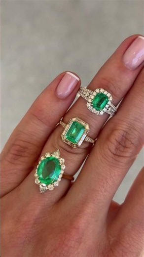 Luxury Colombian Emerald Jewelry Collection Fine Emerald Rings Earrings Necklaces and Bracelets