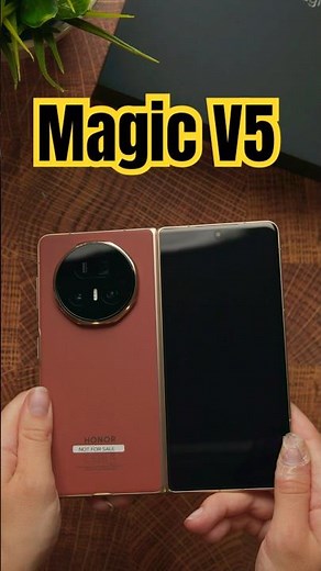 WOW! Honor Magic V5 Unboxing